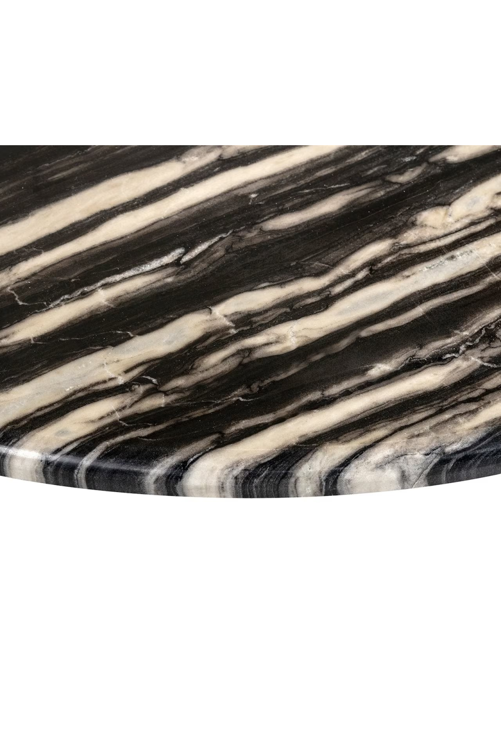 Sleek Black Marble Coffee Table | Richmond Interiors Bancroft | Oroatrade.com