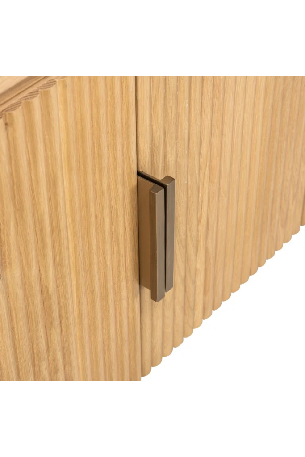 Natural Oak 4-Door TV Unit | Richmond Interiors Belfort | Oroa.com