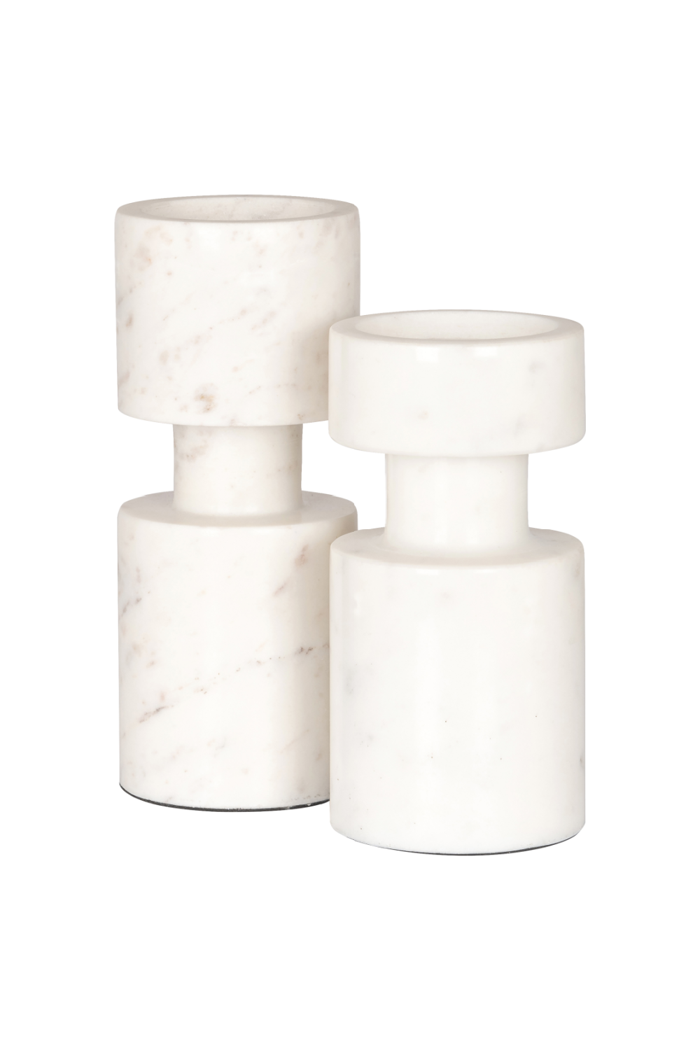 White Marble Candle Holder | Richmond Interiors Melle | Oroa.com