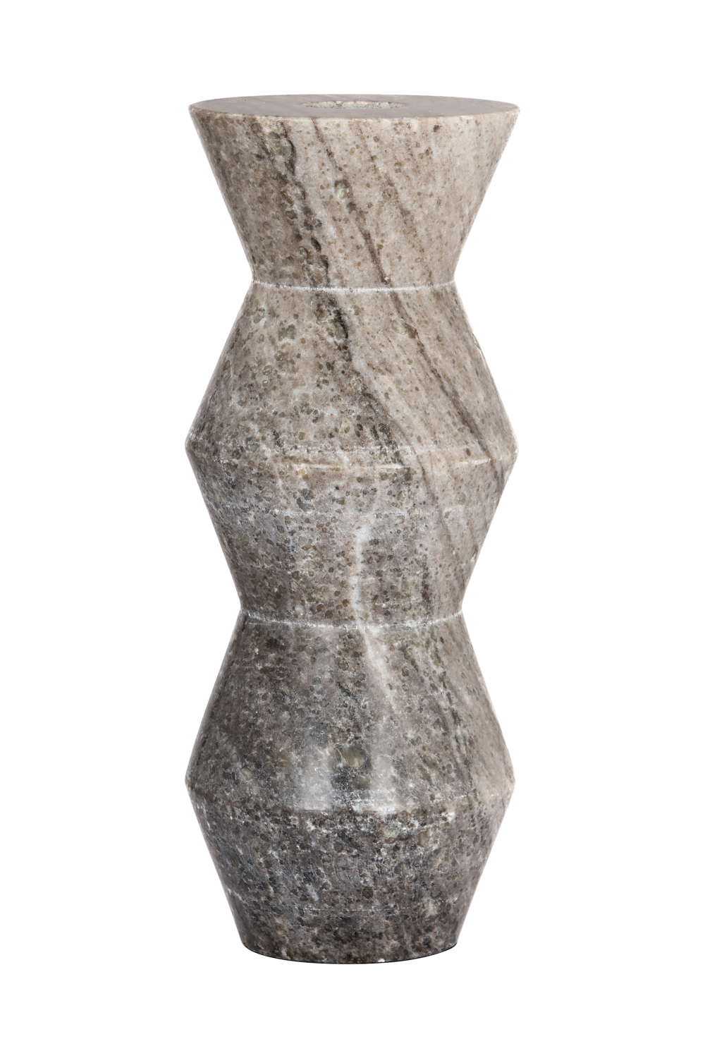Beige Marble Angular Vase | Richmond Interiors Sepp | Oroa.com