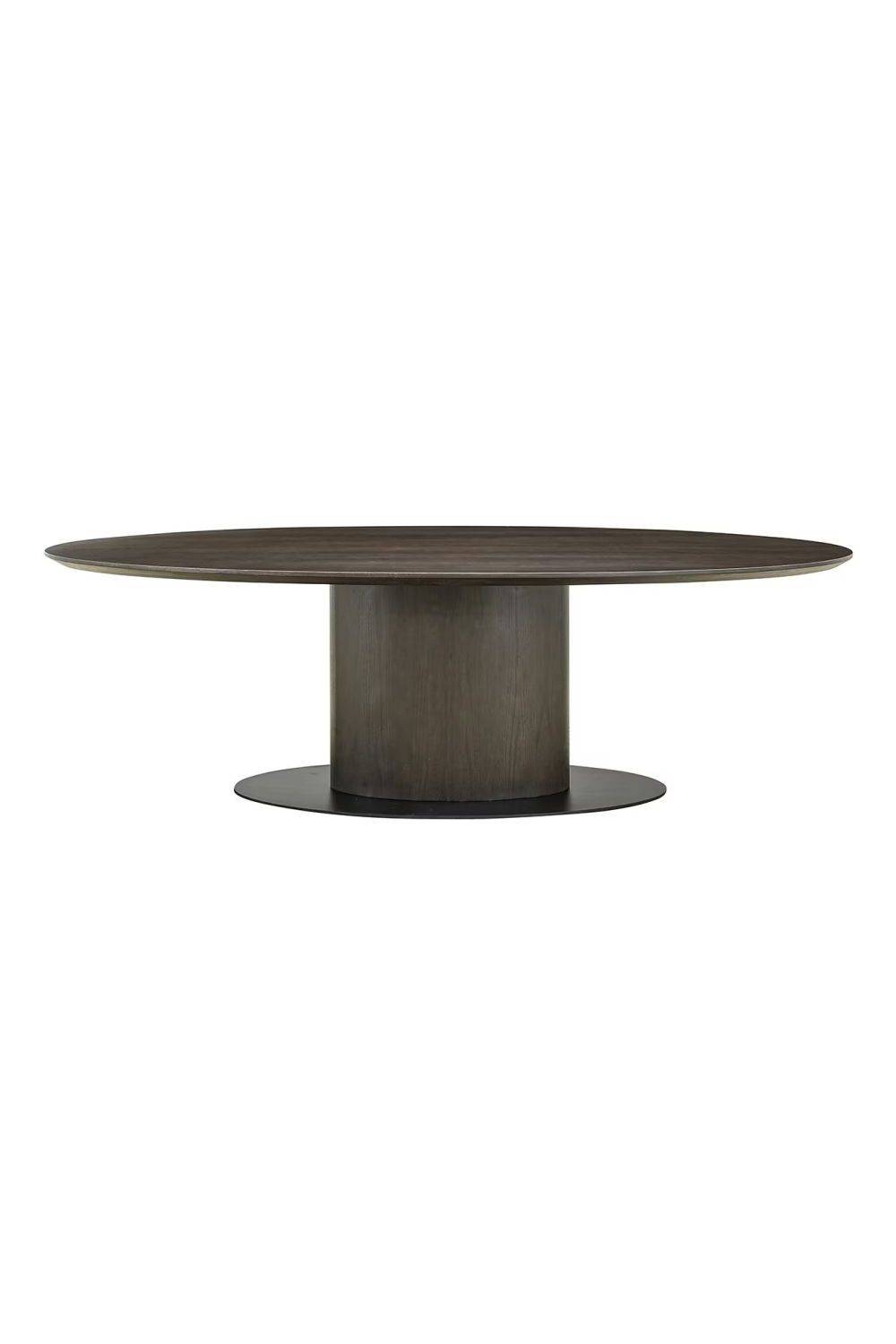 Dark Brown Wooden Oval Dining Table | Richmond Interiors Gordon | Oroa.com