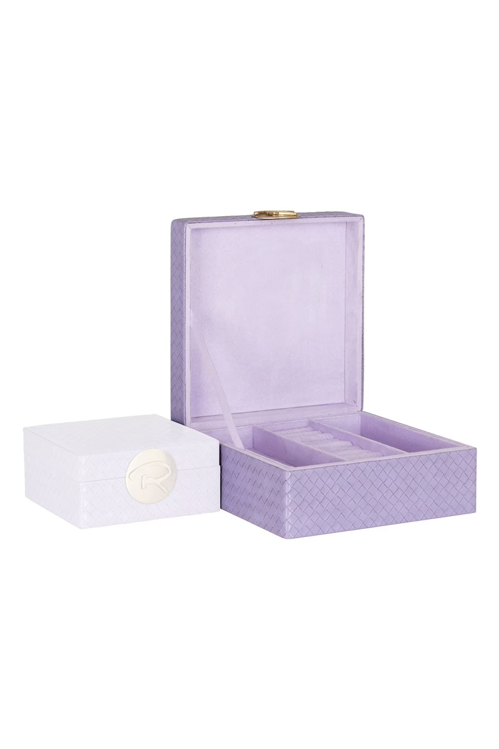Purple Lattice Jewelry Box | Richmond Interiors Joelle | Oroa.com