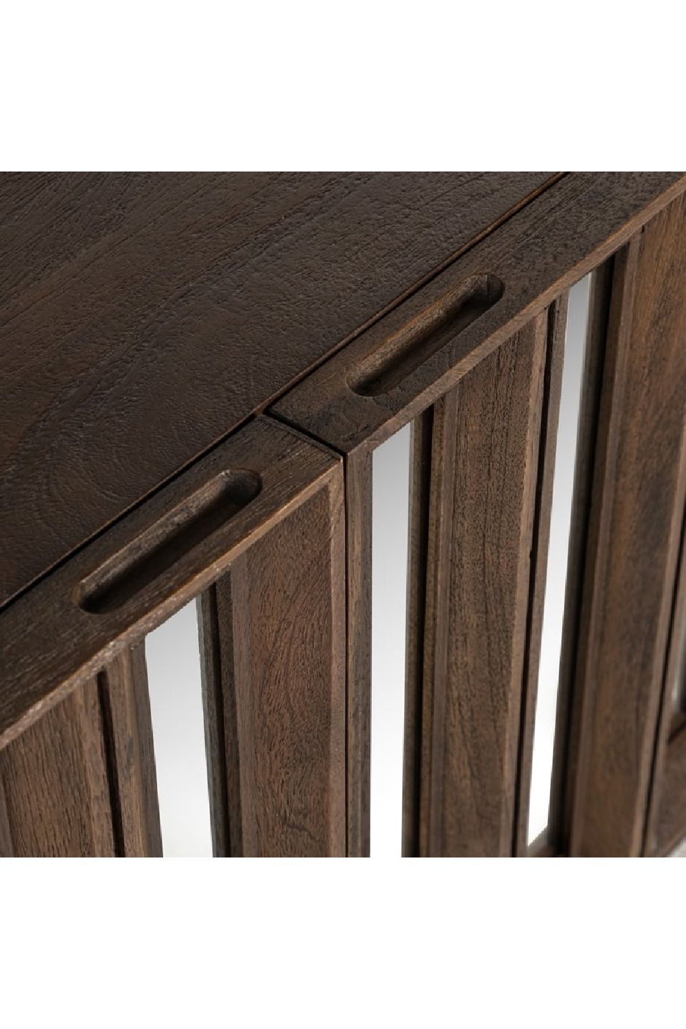Mango Wood 4-Door TV Unit | Richmond Interiors Bryant | Oroa.com