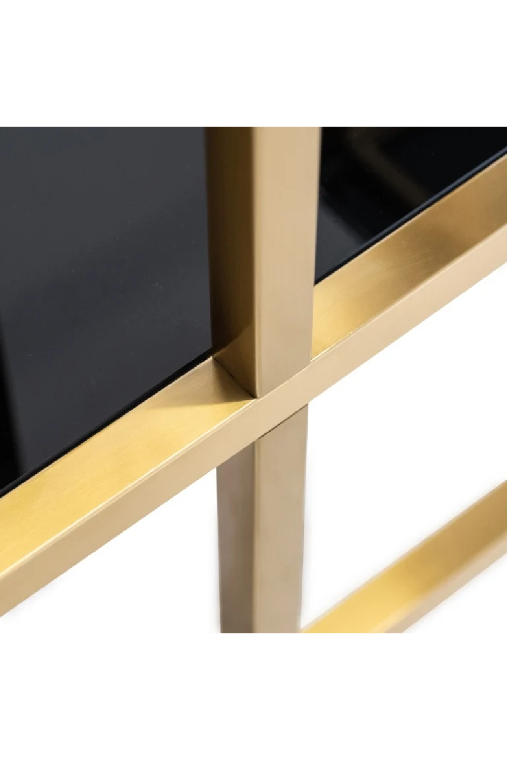 Geometrical Gold Cabinet | Richmond Interiors Magnus | Oroa.com