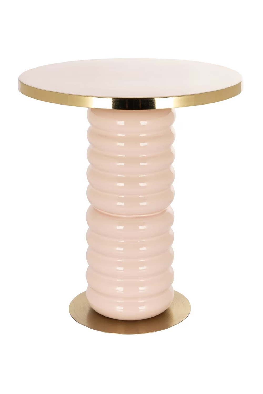 Pink Pedestal End Table | Richmond Interiors Bonsai | OROA
