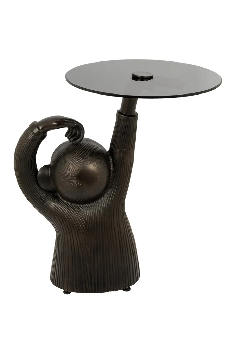 Bronze Sculpture End Table | Oroa.com