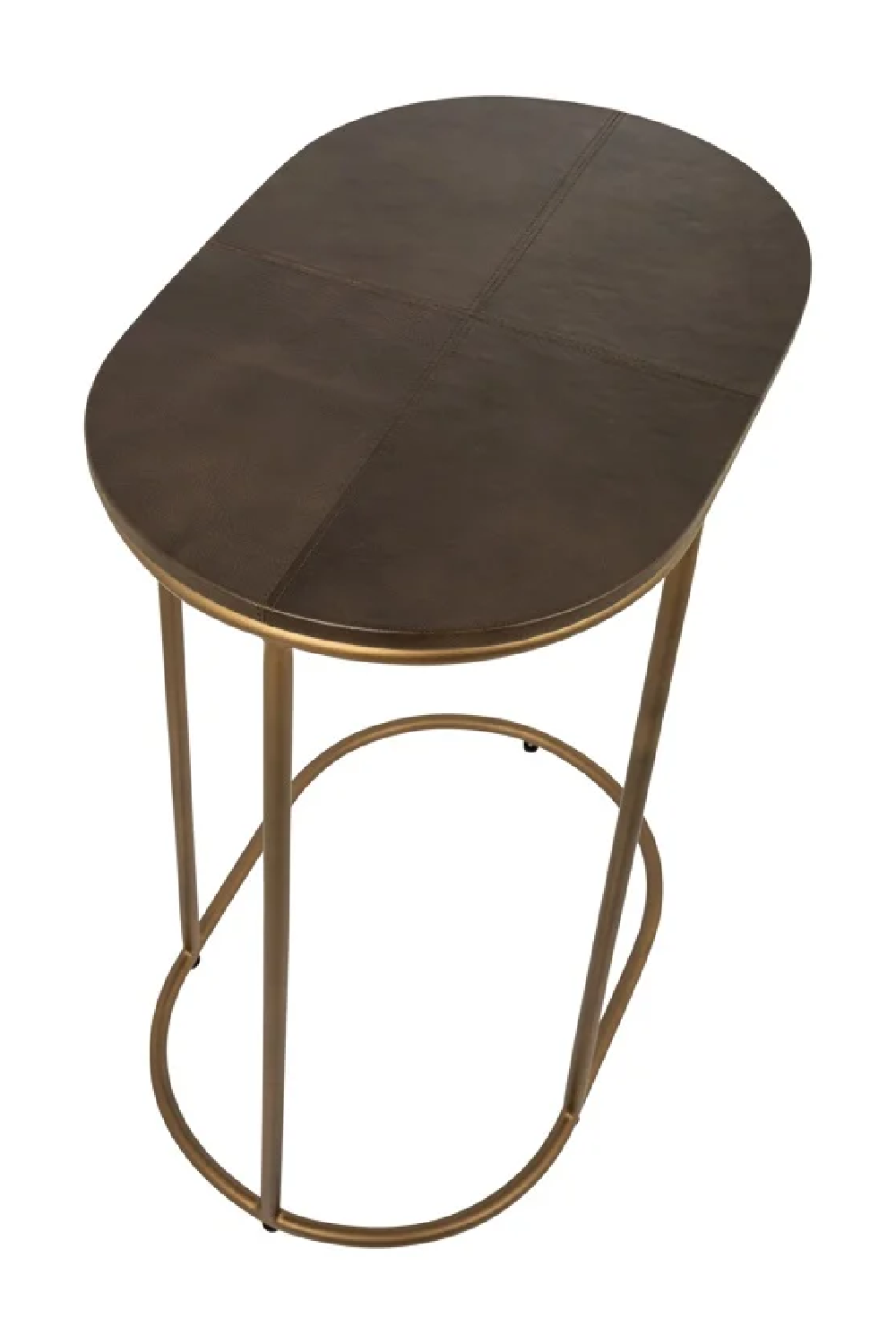 Brown Leather Sofa Table | Richmond Interiors Zillon | Oroa.com