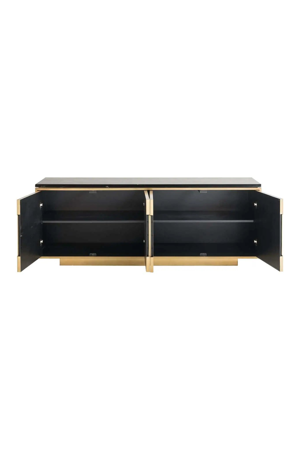 Gold 4-Door Sideboard | Oroa.com