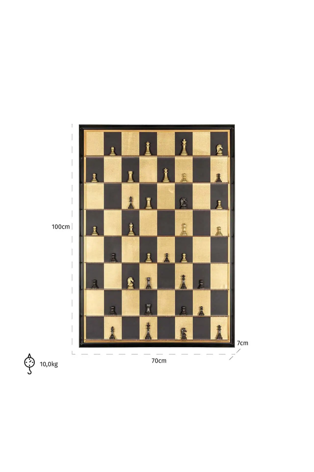 Chess Figures Wall Art | Richmond Interiors Nala | Oroa.com