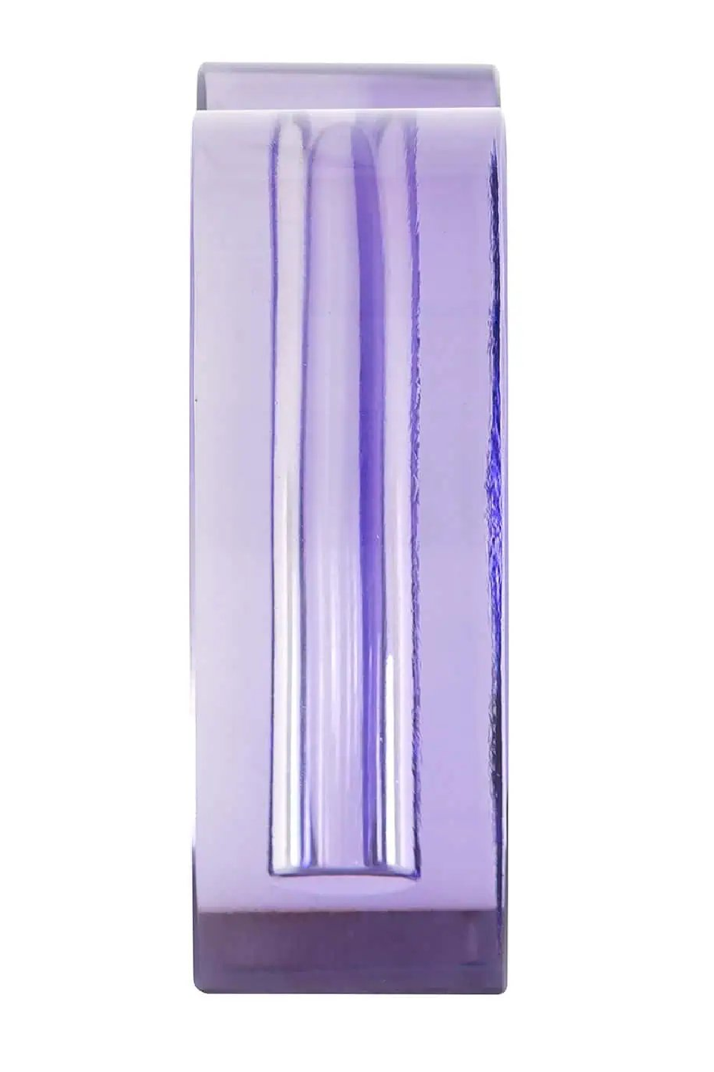Purple Glass Candle Holder | Richmond Interiors Tanna | Oroa.com