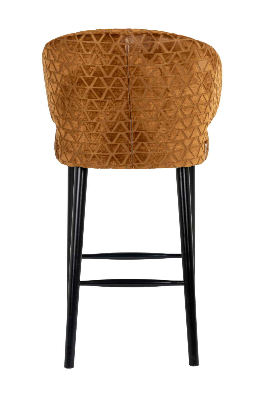 Gold Triangle Bar Stool | Oroa.com