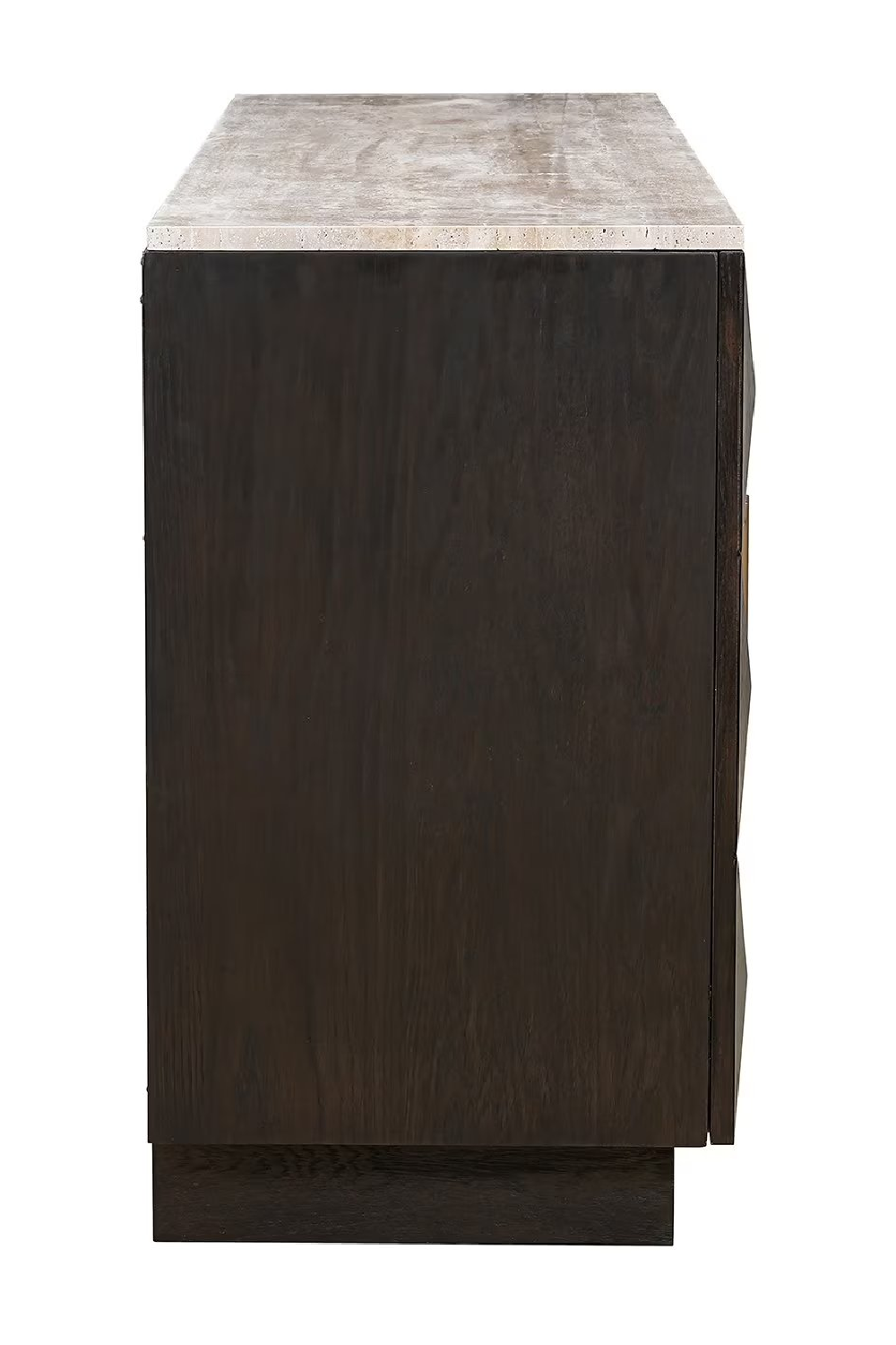 Brown Oak 4-Door Sideboard | Richmond Interiors Claremont | Oroa.com
