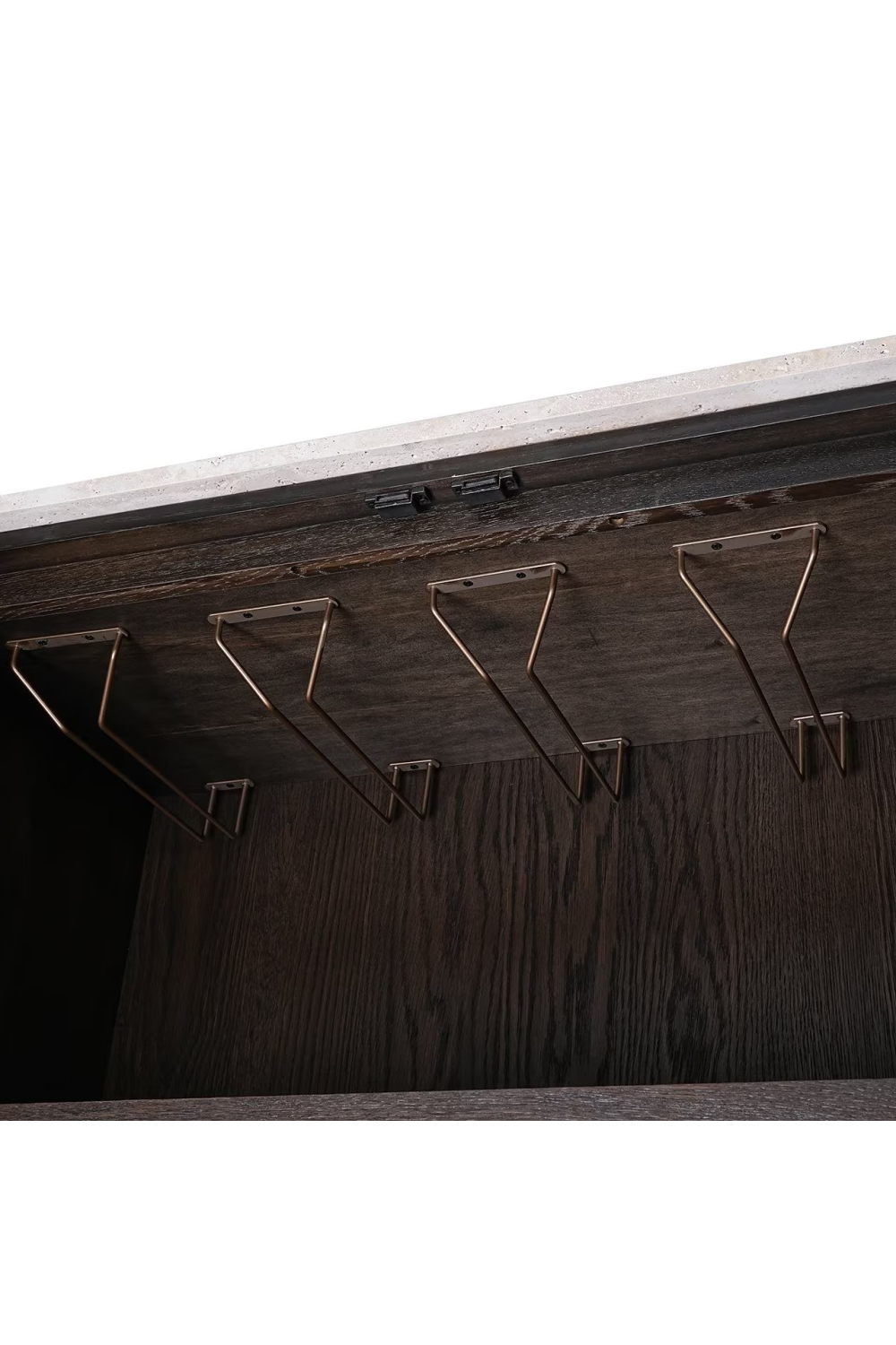 Brown Oak 2-Door Cabinet | Oroa.com