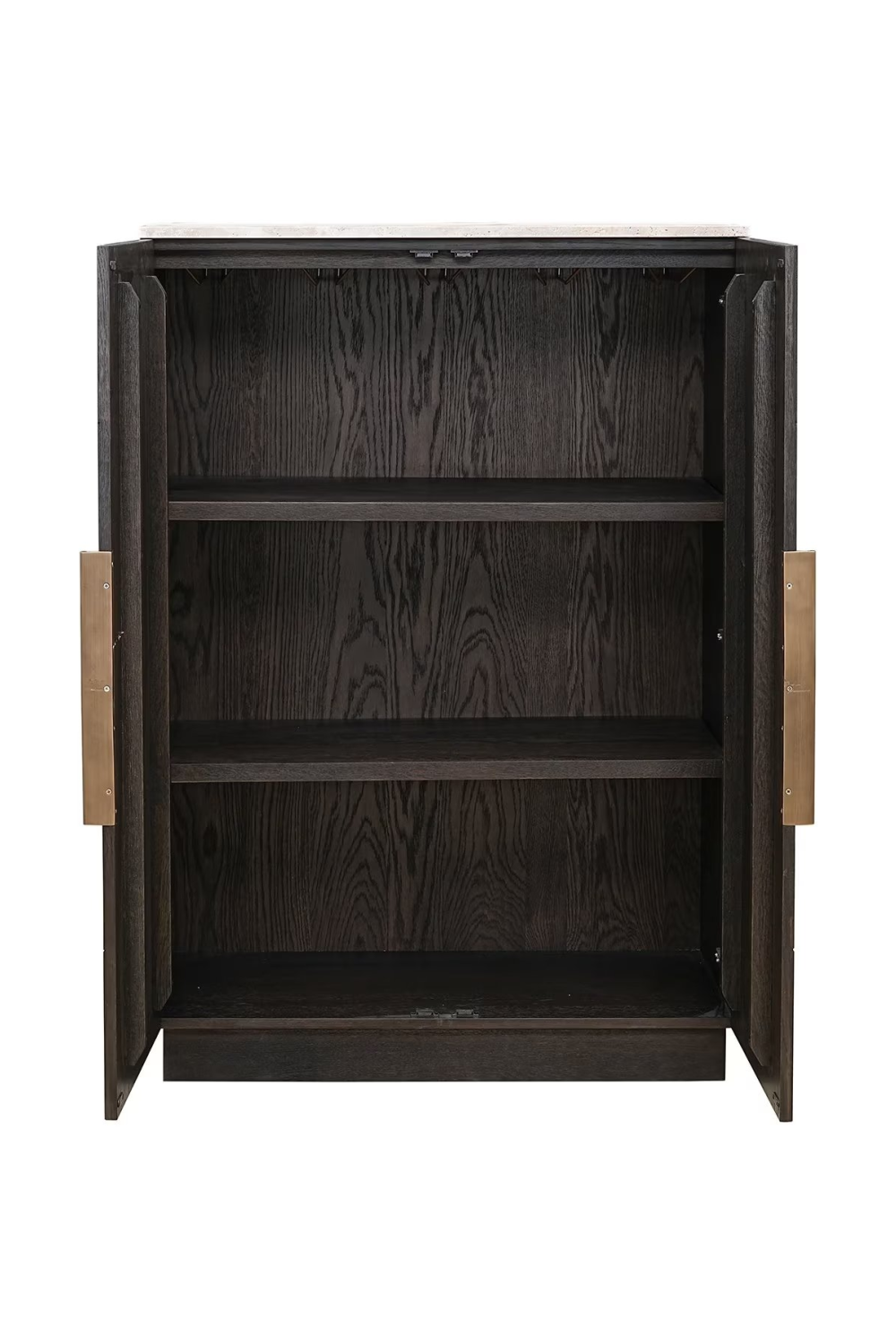 Brown Oak 2-Door Cabinet | Oroa.com