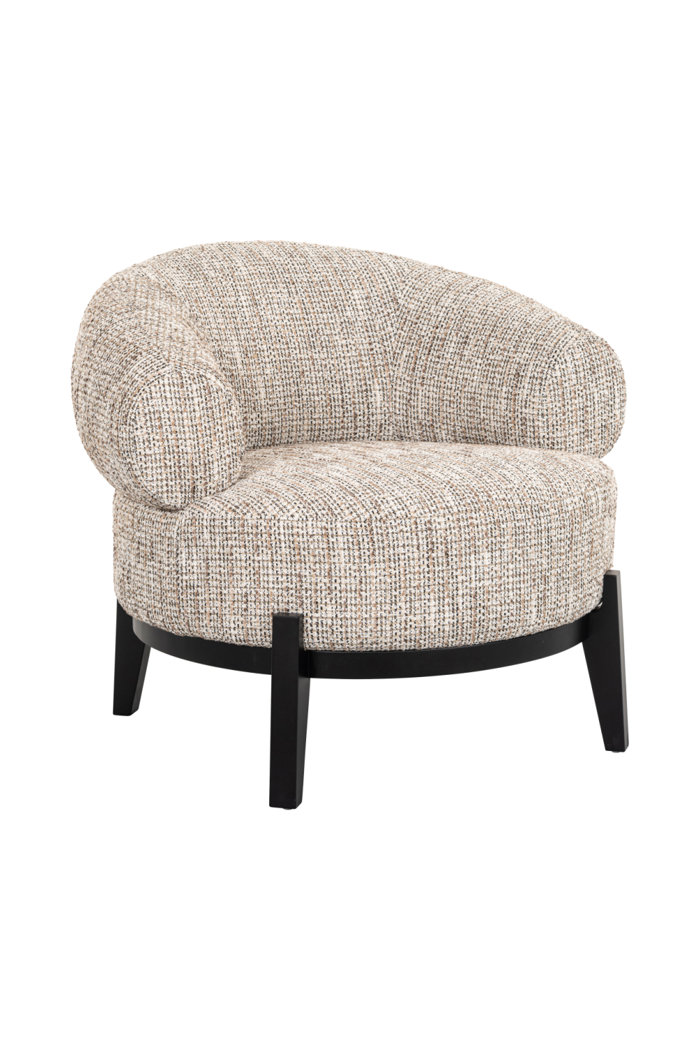 Beige Round Lounge Chair | Oroa.com