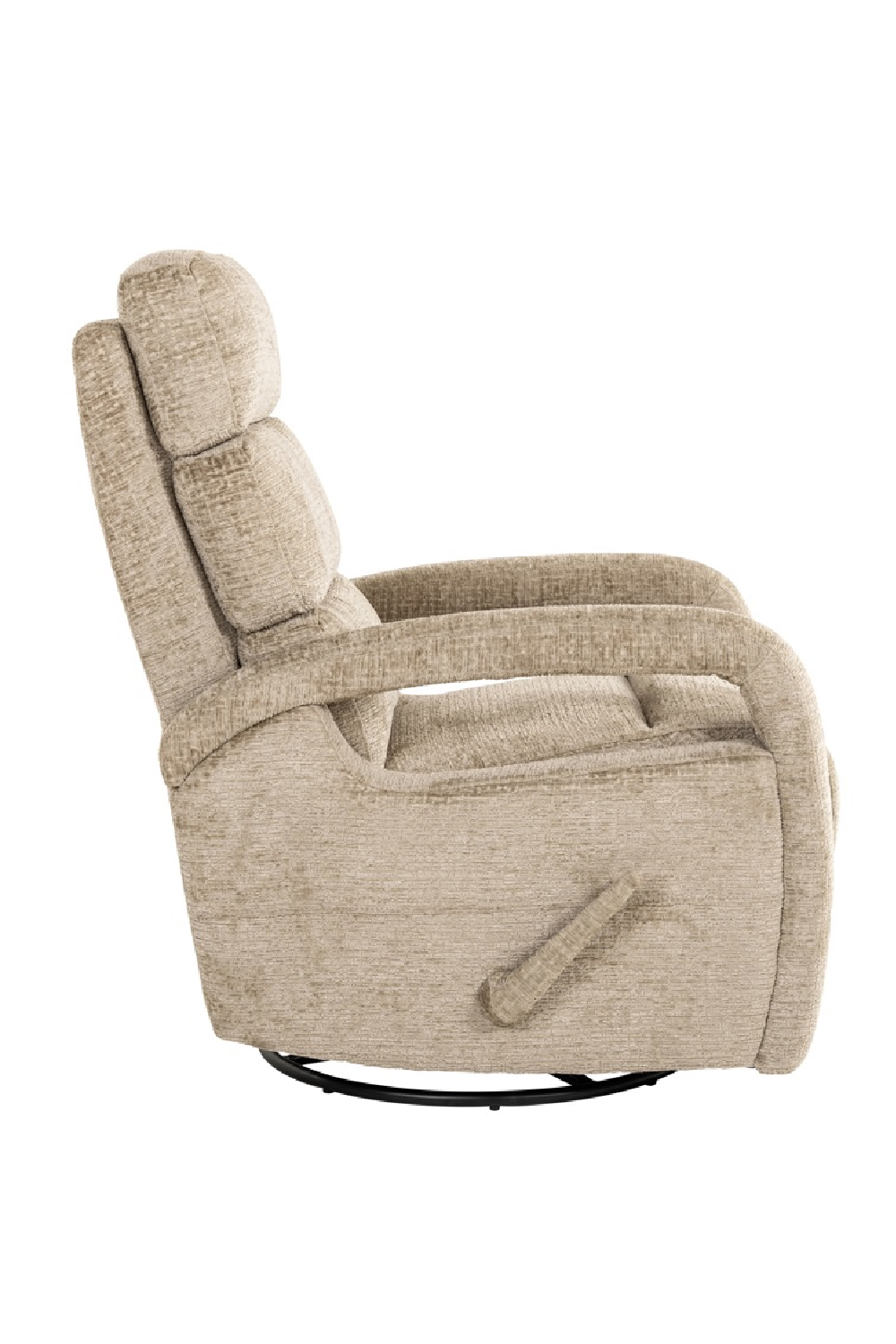 Upholstered Reclining Swivel Chair | Richmond Interiors Denvi | Oroa.com