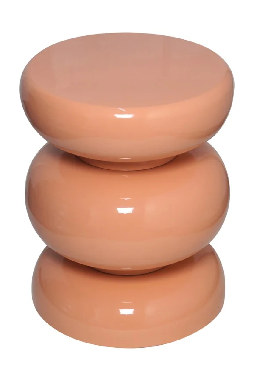 Glossy Pink End Table | Richmond Interiors Jari | Oroa.com