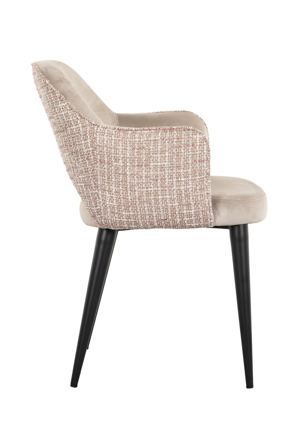 Khaki Velvet Dining Armchair | Richmond Interiors Giovanna | Oroa.com