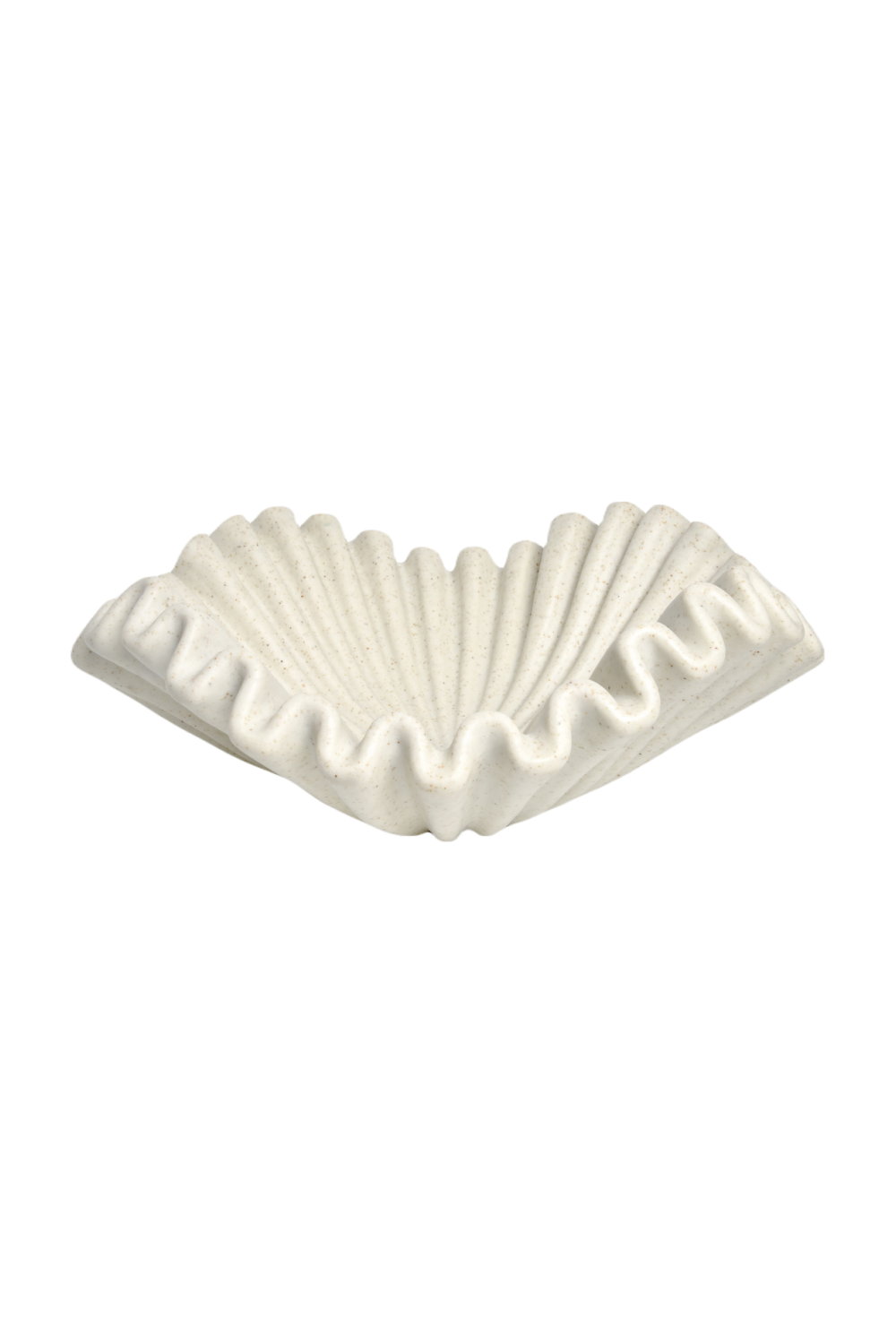 White Ruffled Bowl | Richmond Interiors Sabah | Oroa.com