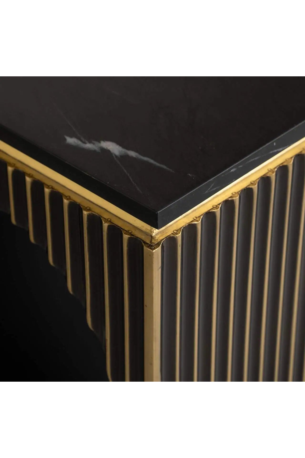 Gold Accent Arched Console Table | Oroa.com