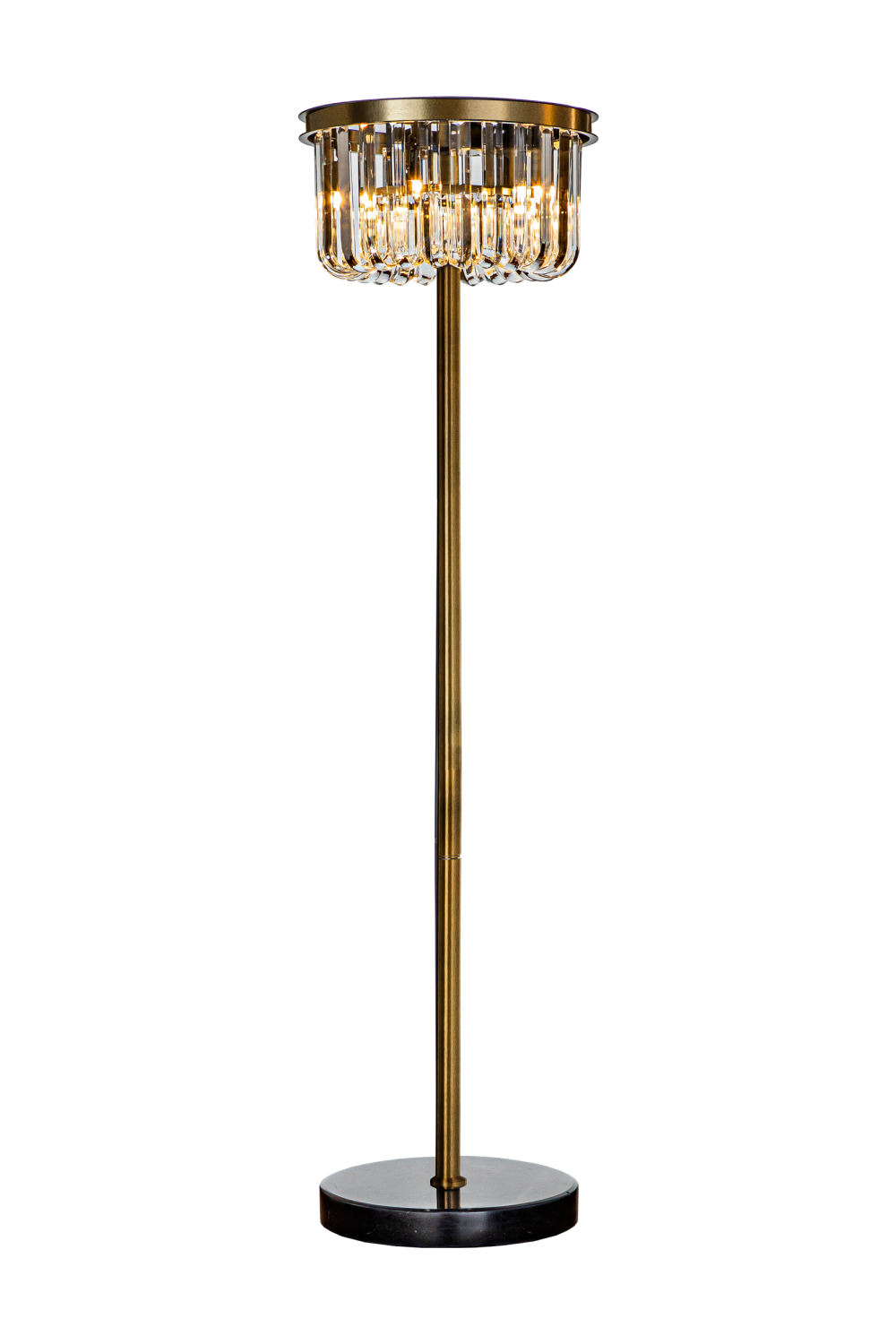 Curved Glass Floor Lamp | Glass Rods Floor Lamp | Richmond Interiors Nadine | Dagmar | Oroa.com