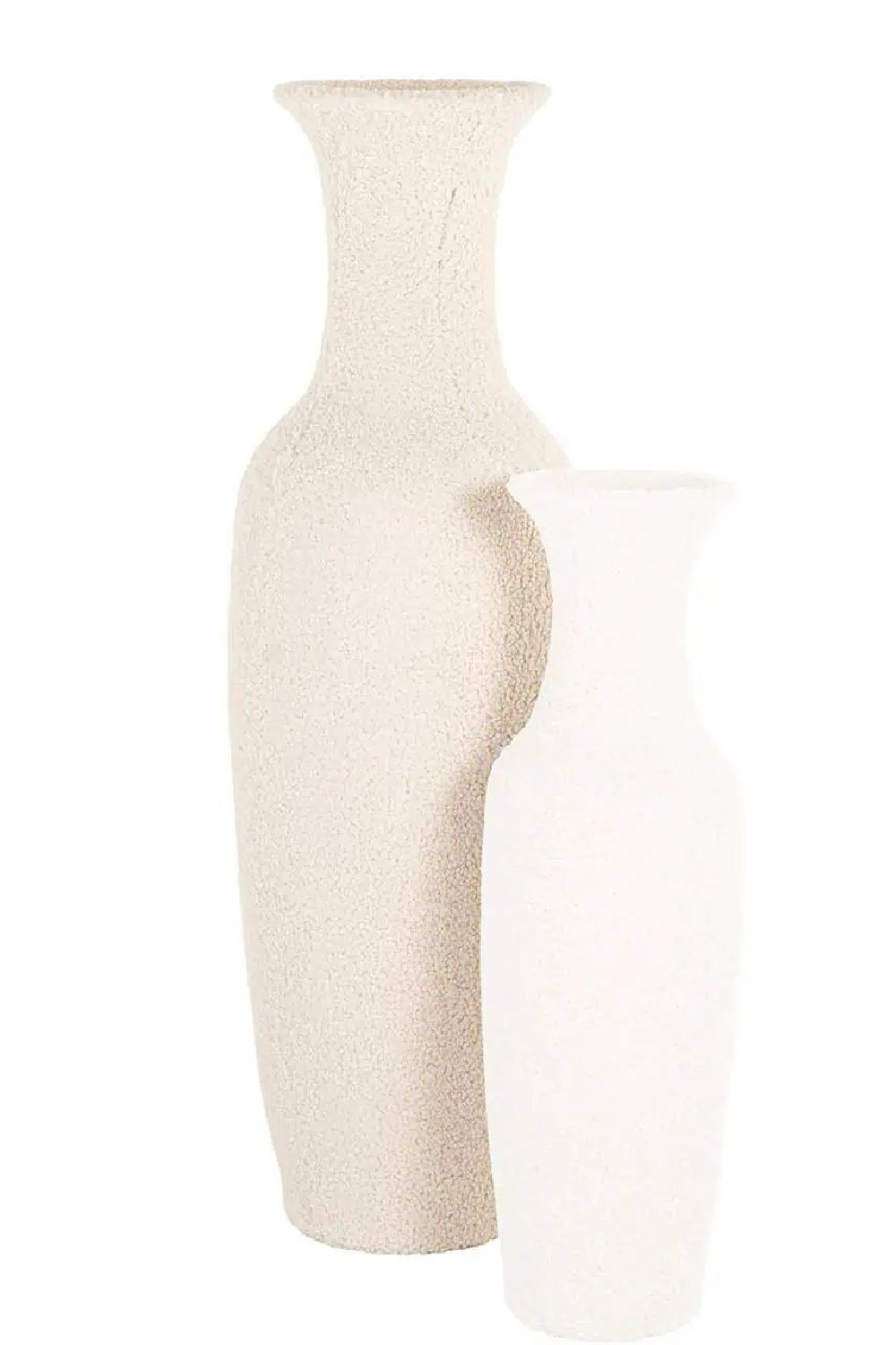 White Ceramic Vase | Richmond Interiors Fluffy | Oroatrade.com