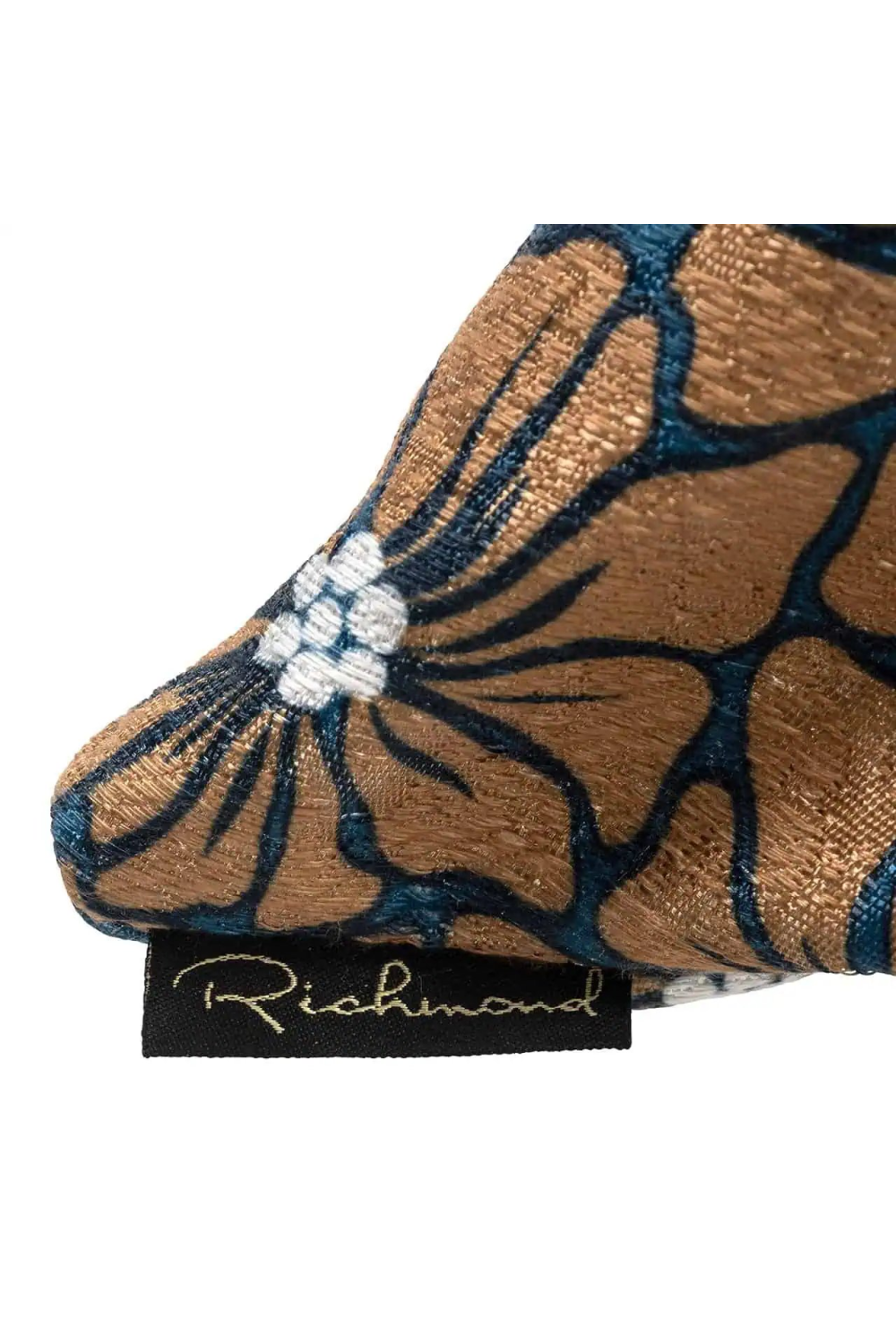 Brown Floral Cushion | Richmond Interiors Valery | Oroa.com