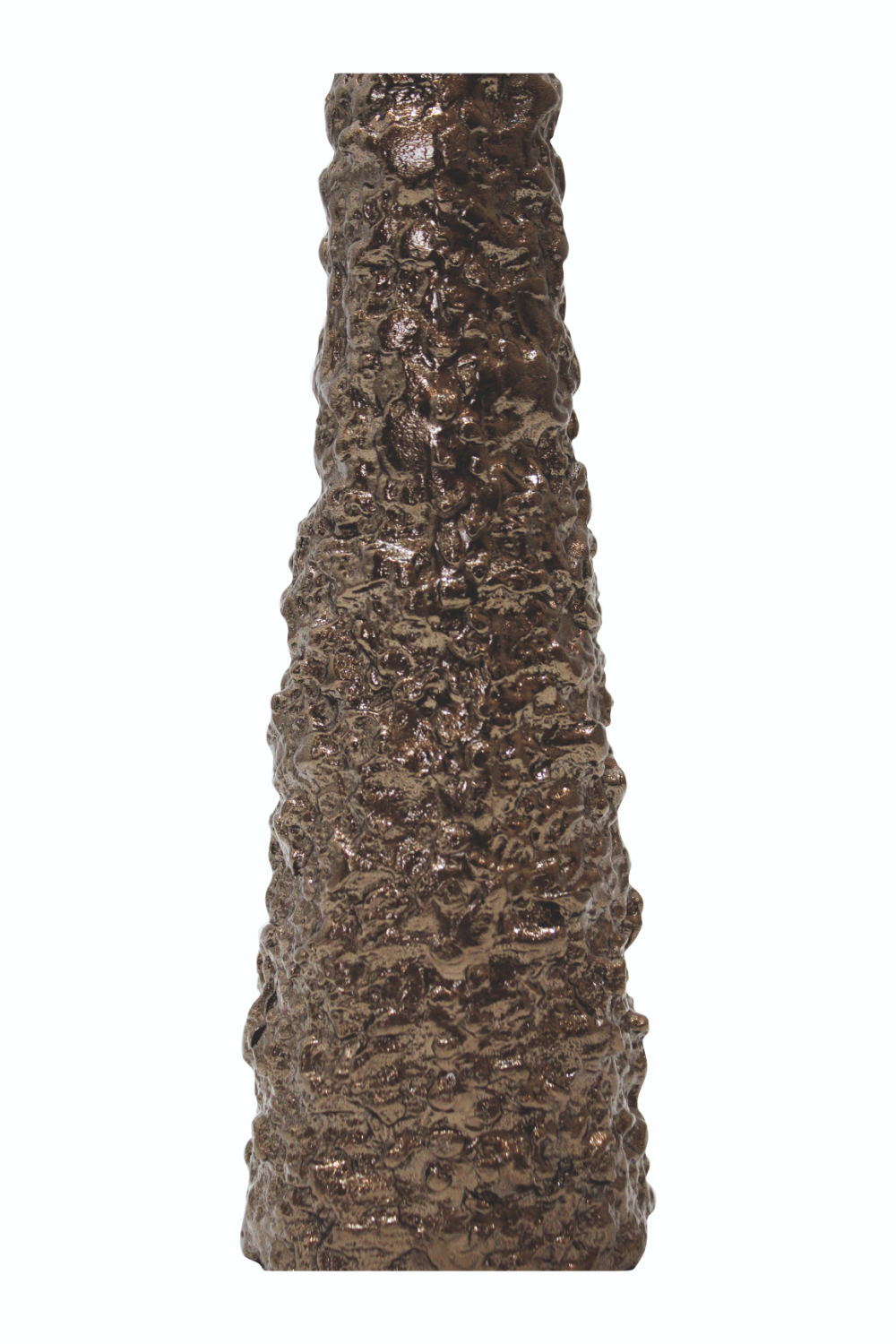 Brushed Gold Tapered Candle Holder | Richmond Interiors Moan | Oroa.com