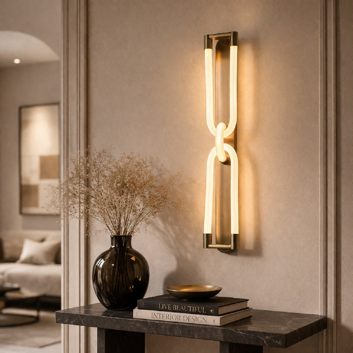 Gold Dimmable Wall lamp | Oroa.com