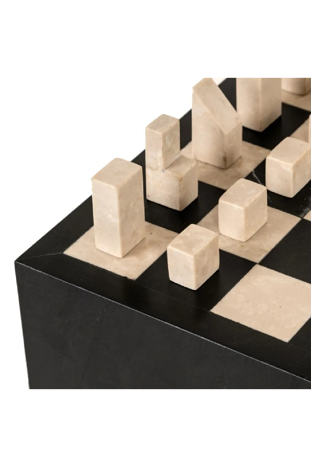 Black 1-Drawer Chess Table | Richmond Interiors Davos | Oroa.com