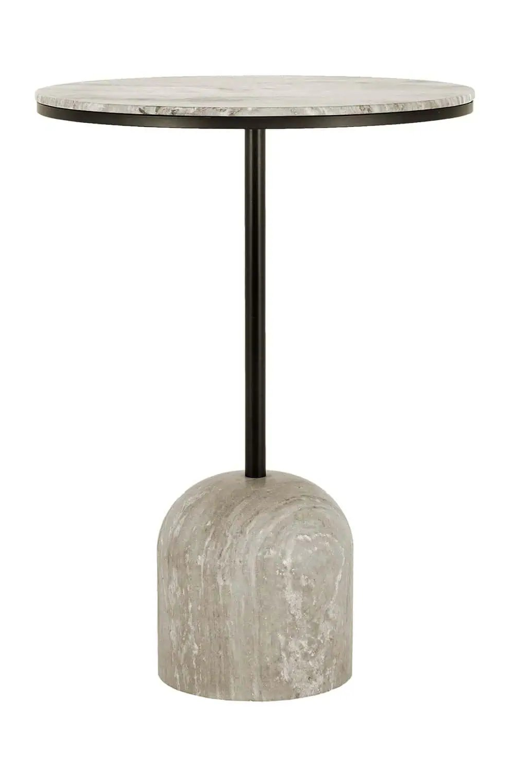 White Marble Bar Table | Richmond Interiors Duncan | Oroa.com