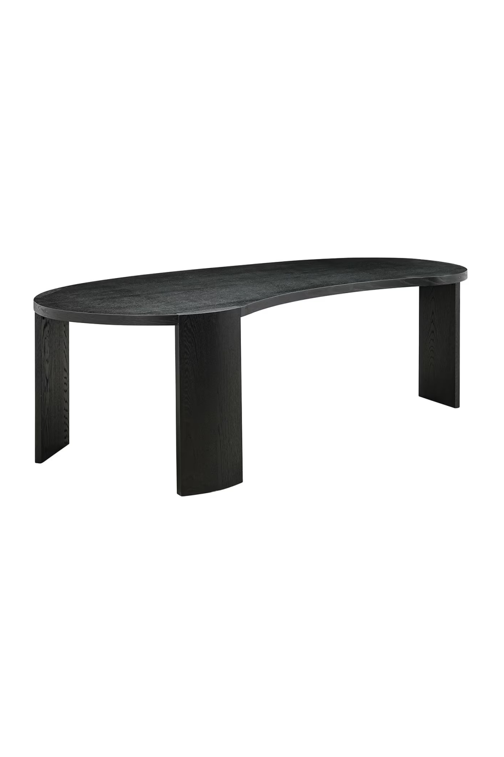 Black Organic Shape Dining Table | Richmond Interiors Navarino | Oroa.com