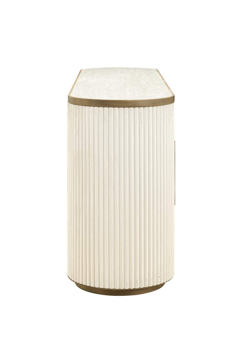 White Ceramic 4-Door Sideboard | Richmond Interiors Tivoli | Oroa.com