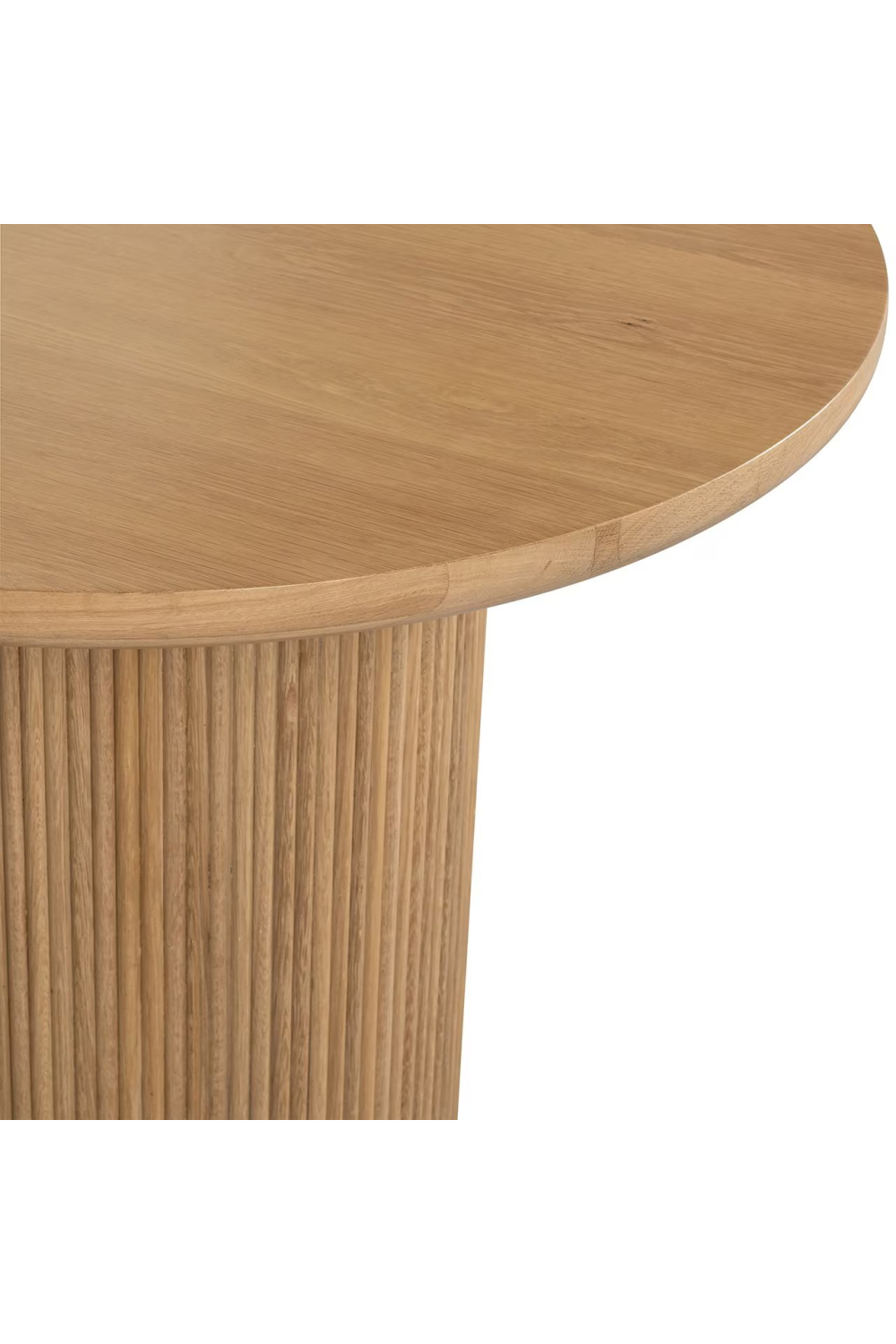 Natural Oak Oval Dining Table | Richmond Interiors Belfort | Oroa.com