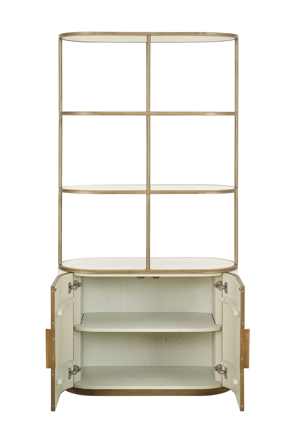 White 2-Door Display Cabinet | Richmond Interiors Tivoli | Oroa.com