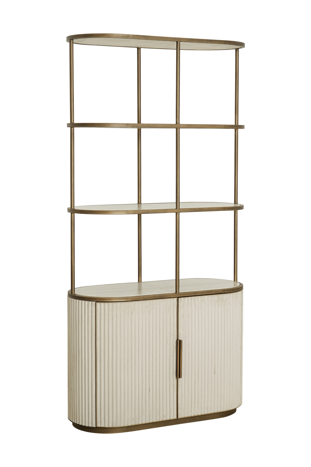 White 2-Door Display Cabinet | Richmond Interiors Tivoli | Oroa.com