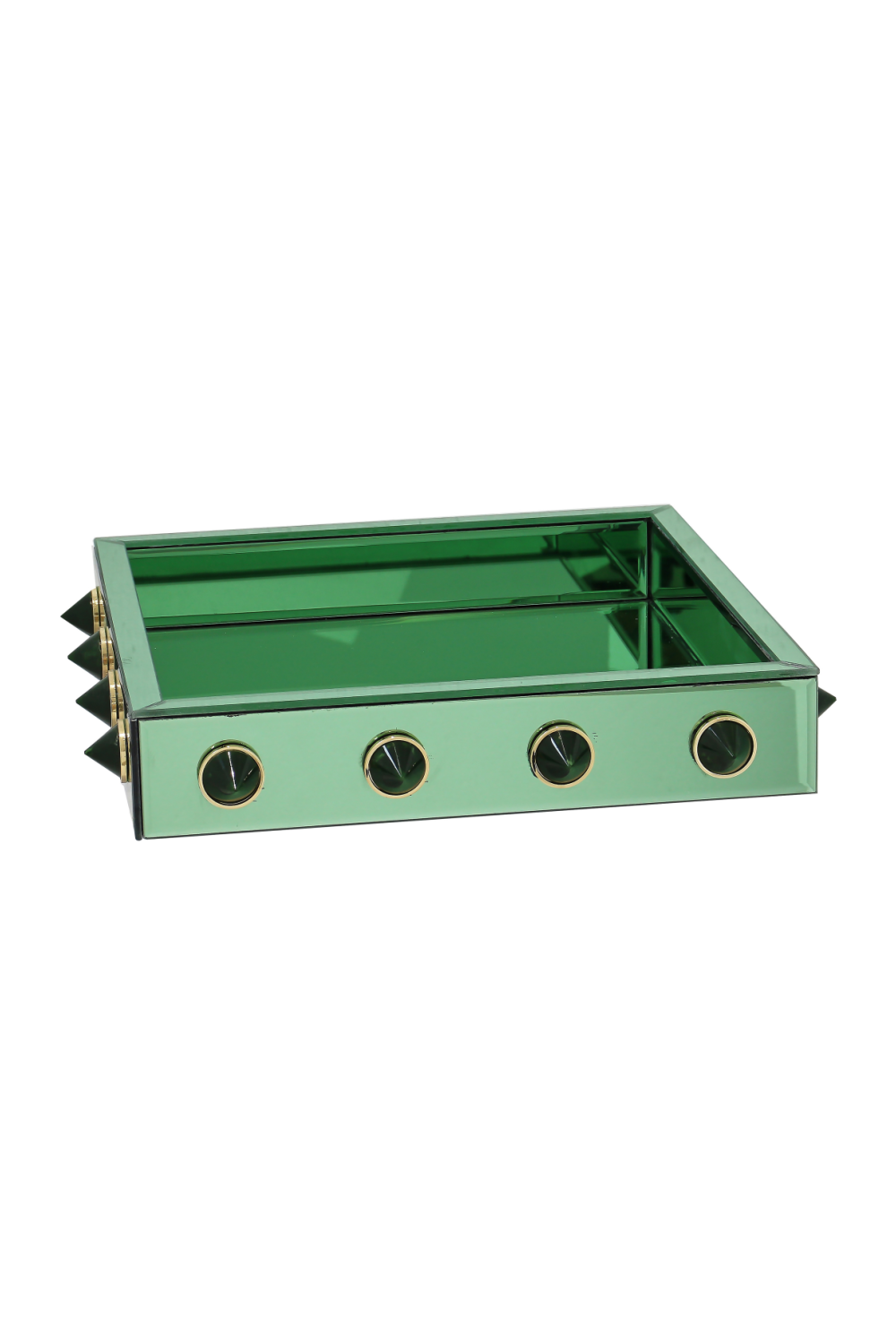 Square Mirrored Tray | Oroa.com