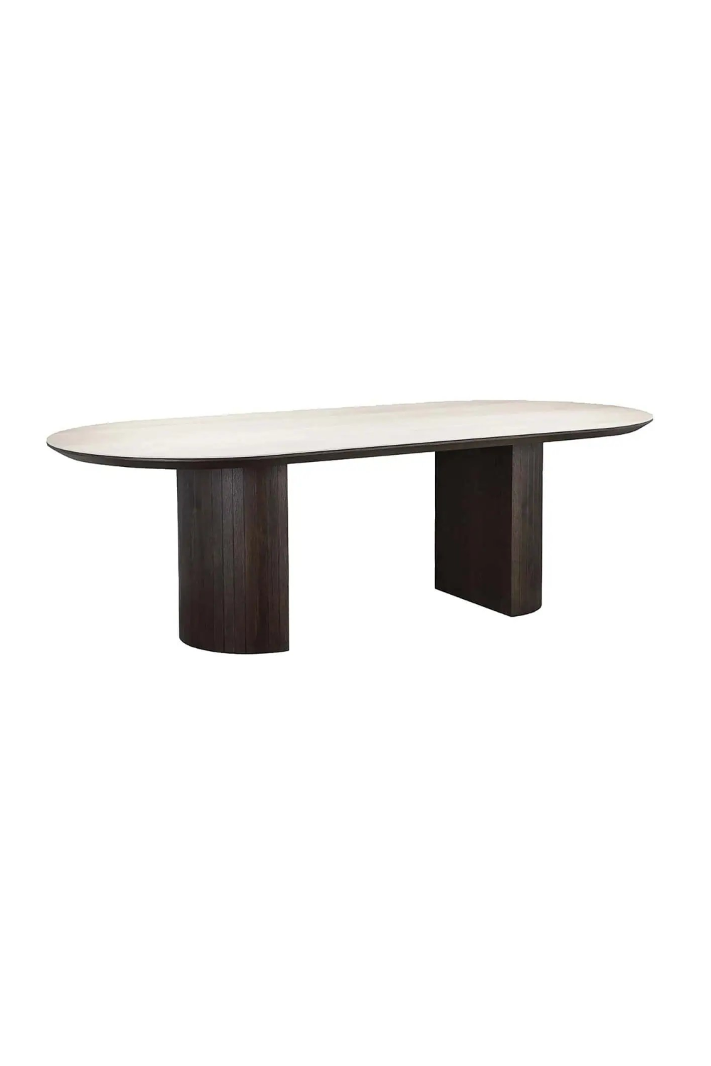 Travertine Ceramic Dining Table | Richmond Interiors Ritz | Oroa.com
