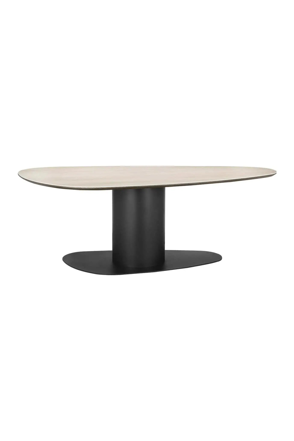 Beige Travertine Dining Table | Oroa.com