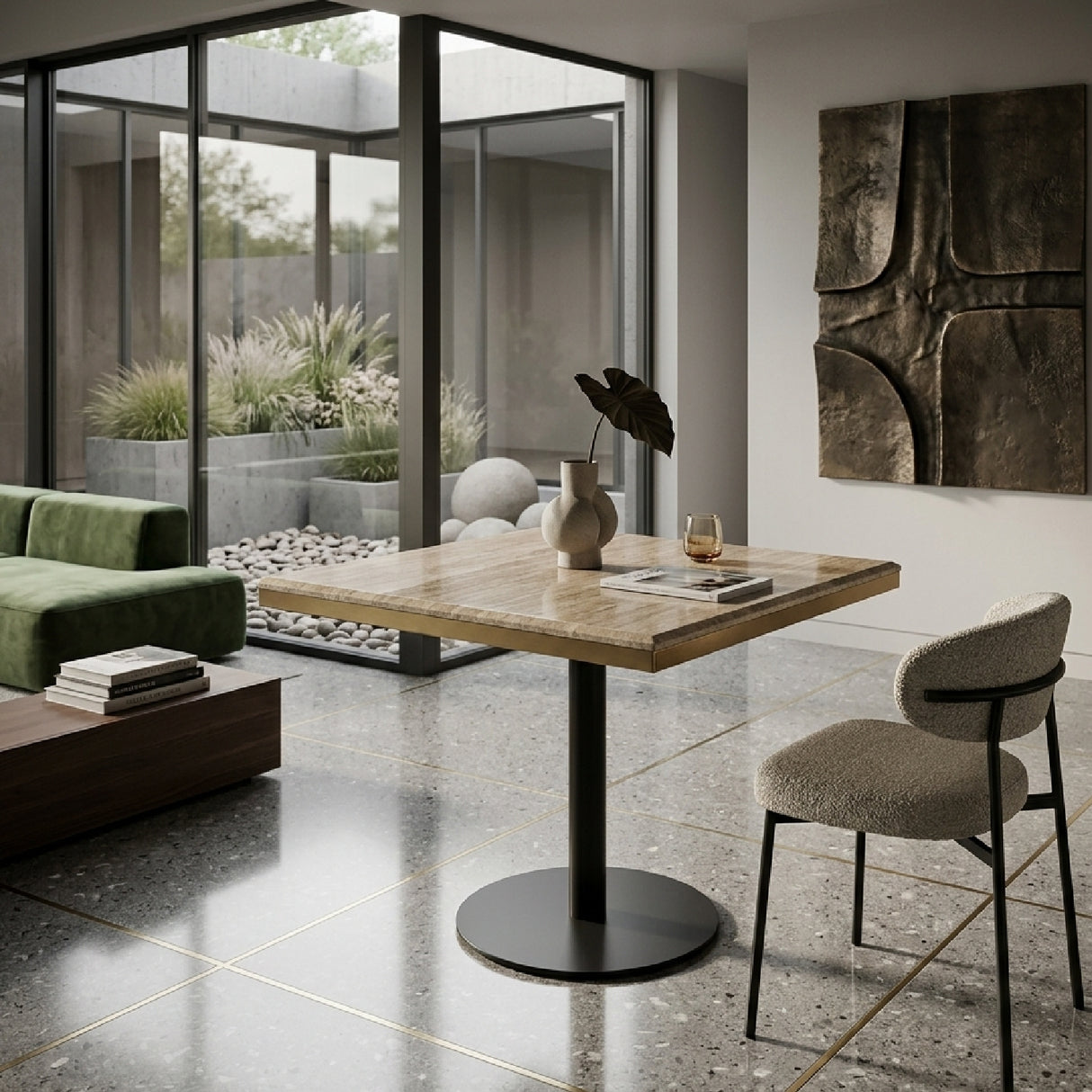 Beige Bistro Table | Oroa.com