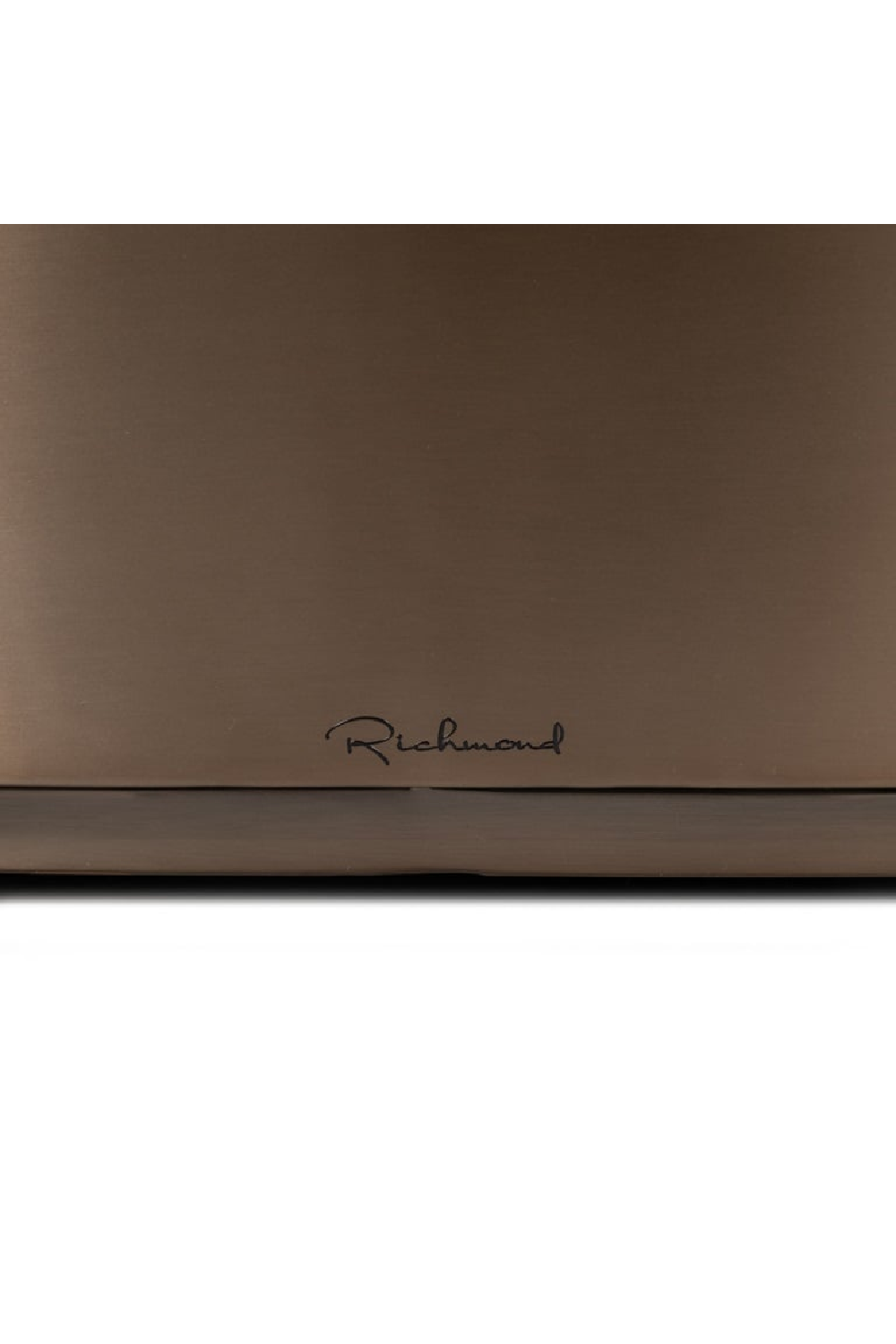 Bronze Framed Round Coffee Table | Richmond Interiors Bonanza | Oroa.com