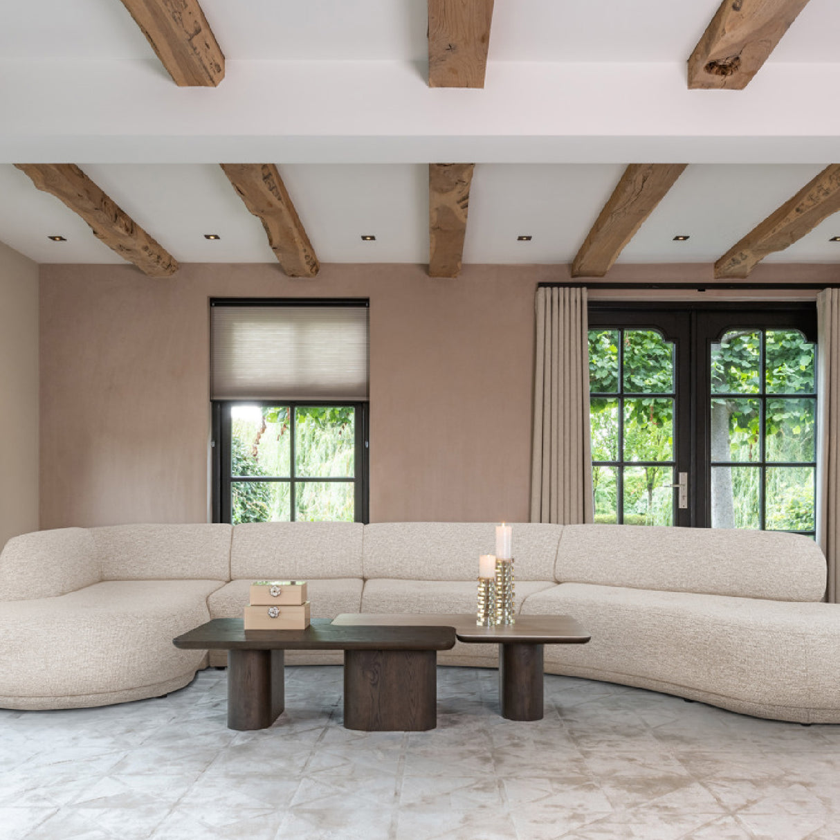 Two-Toned Coffee Table Set (2) | Oroa.com