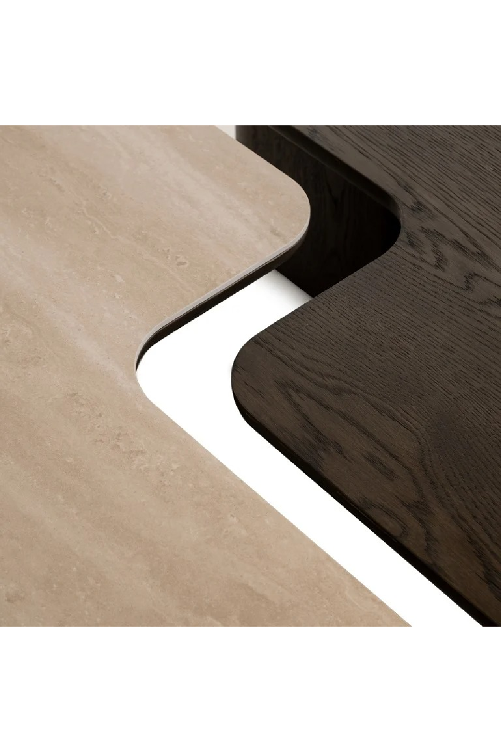 Two-Toned Coffee Table Set (2) | Oroa.com