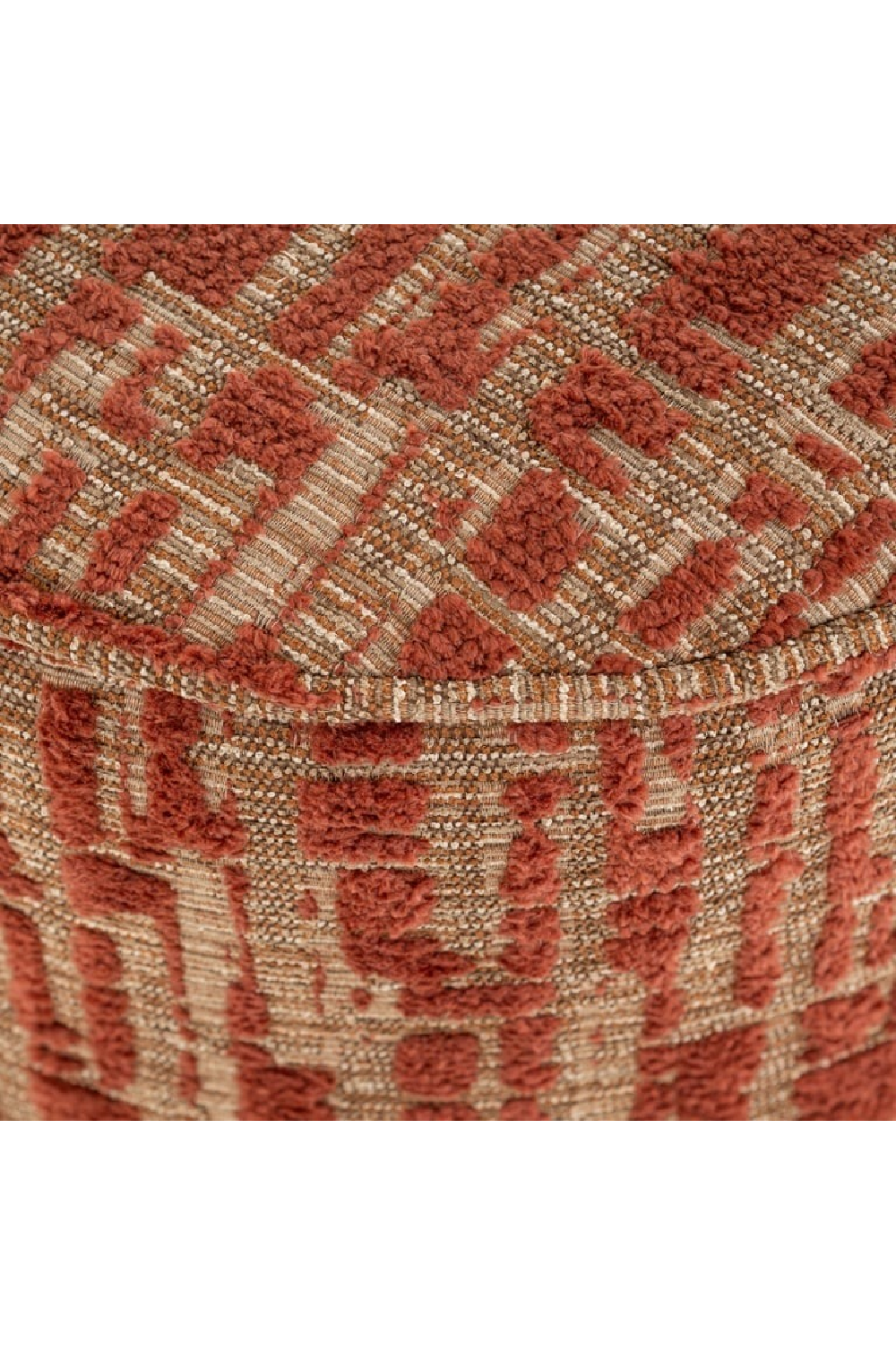 Cylindrical Upholstered Pouf S | Richmond Interiors Lexie | Oroa.com