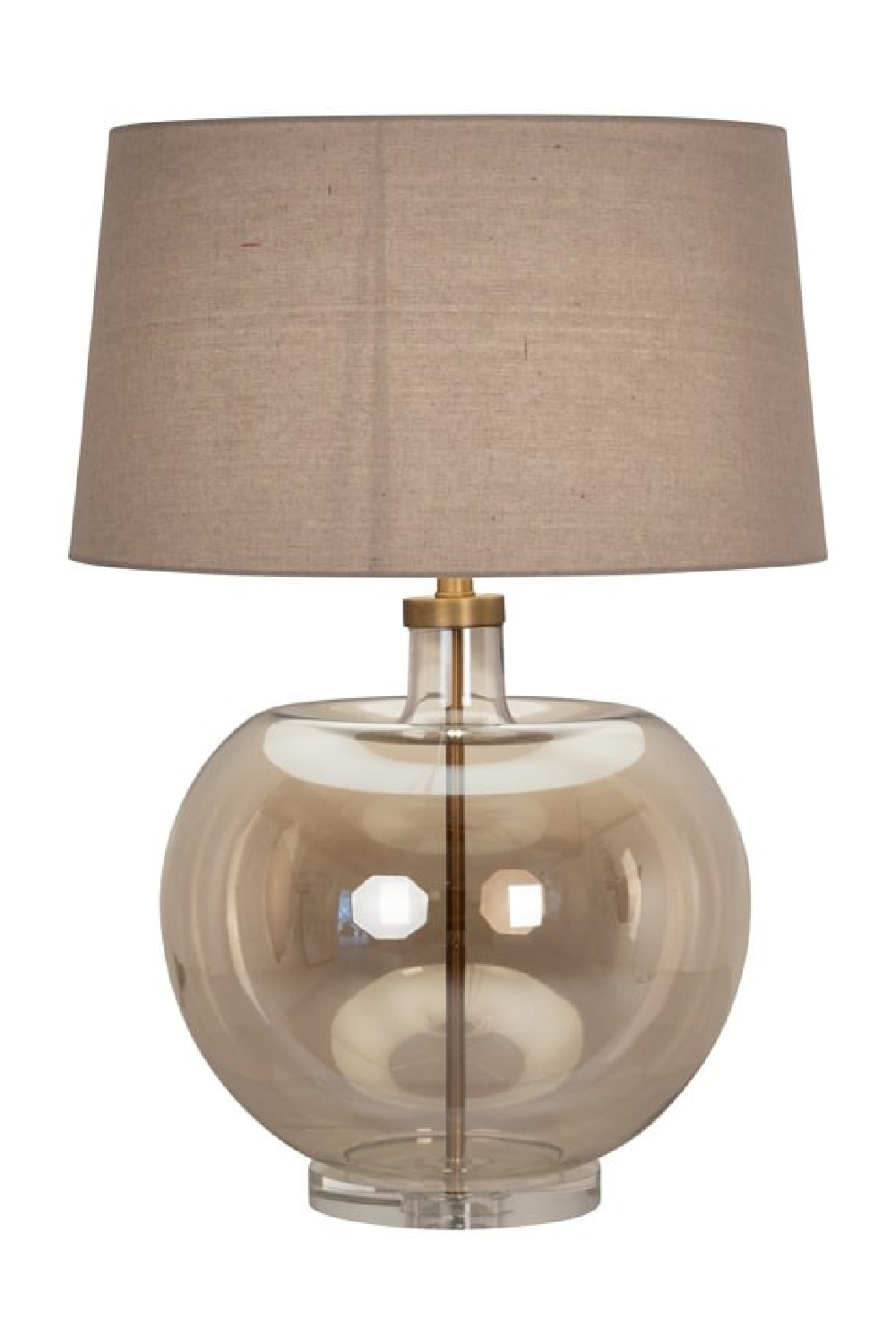 Amber Glass Table Lamp | Richmond Interiors Jazzy | Oroa.com
