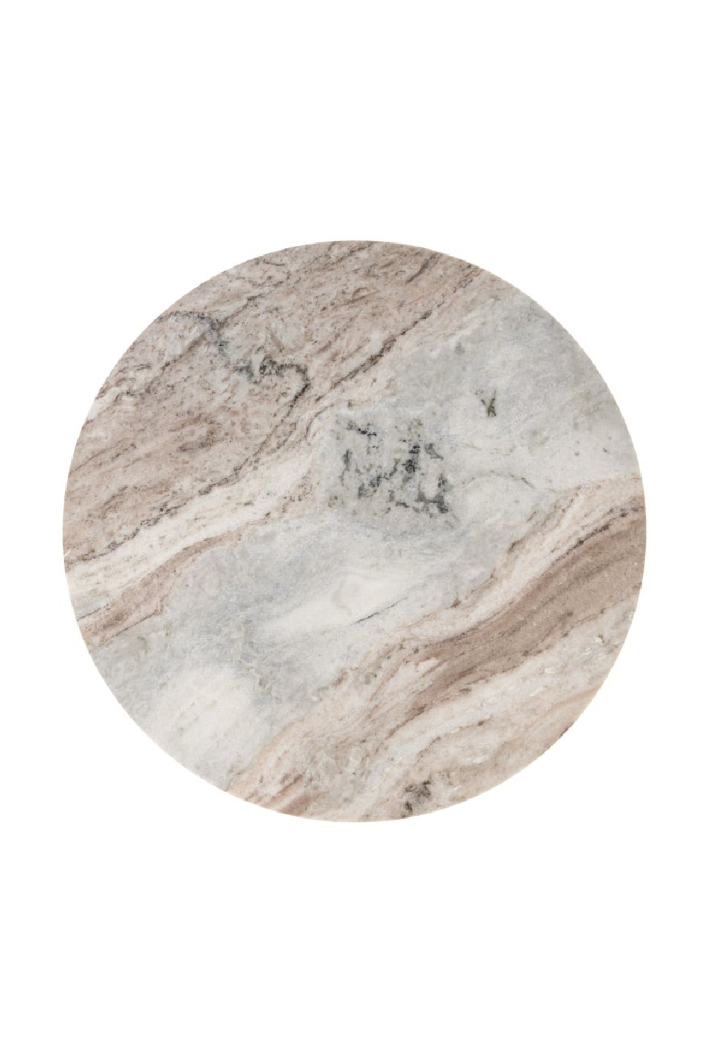 Brushed Gold Base End Table | Richmond Interiors Sia | Oroa.com