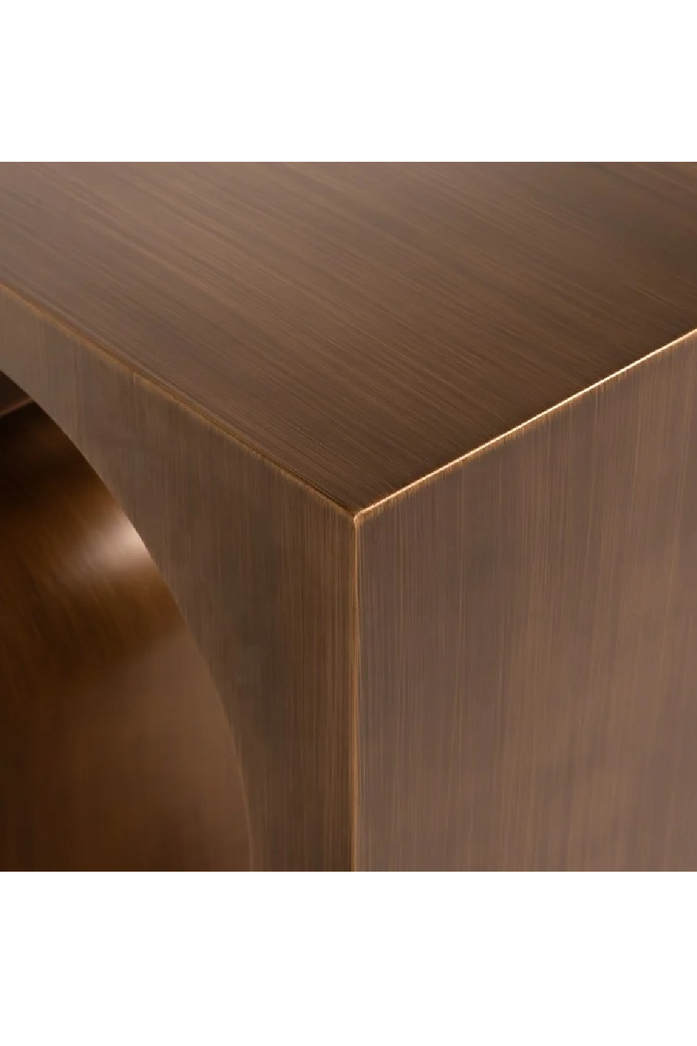 Brushed Gold Console Table | Richmond Interiors Lugano | Oroa.com