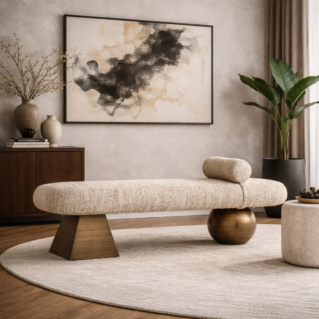 Geometrical Base Bench | Oroa.com
