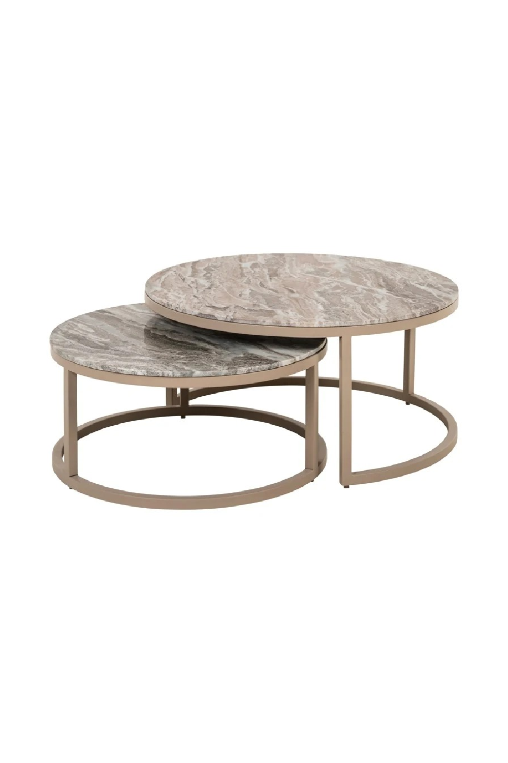 Marble Nested Coffee Tables (2) | Richmond Interiors Fairfax | Oroa.com