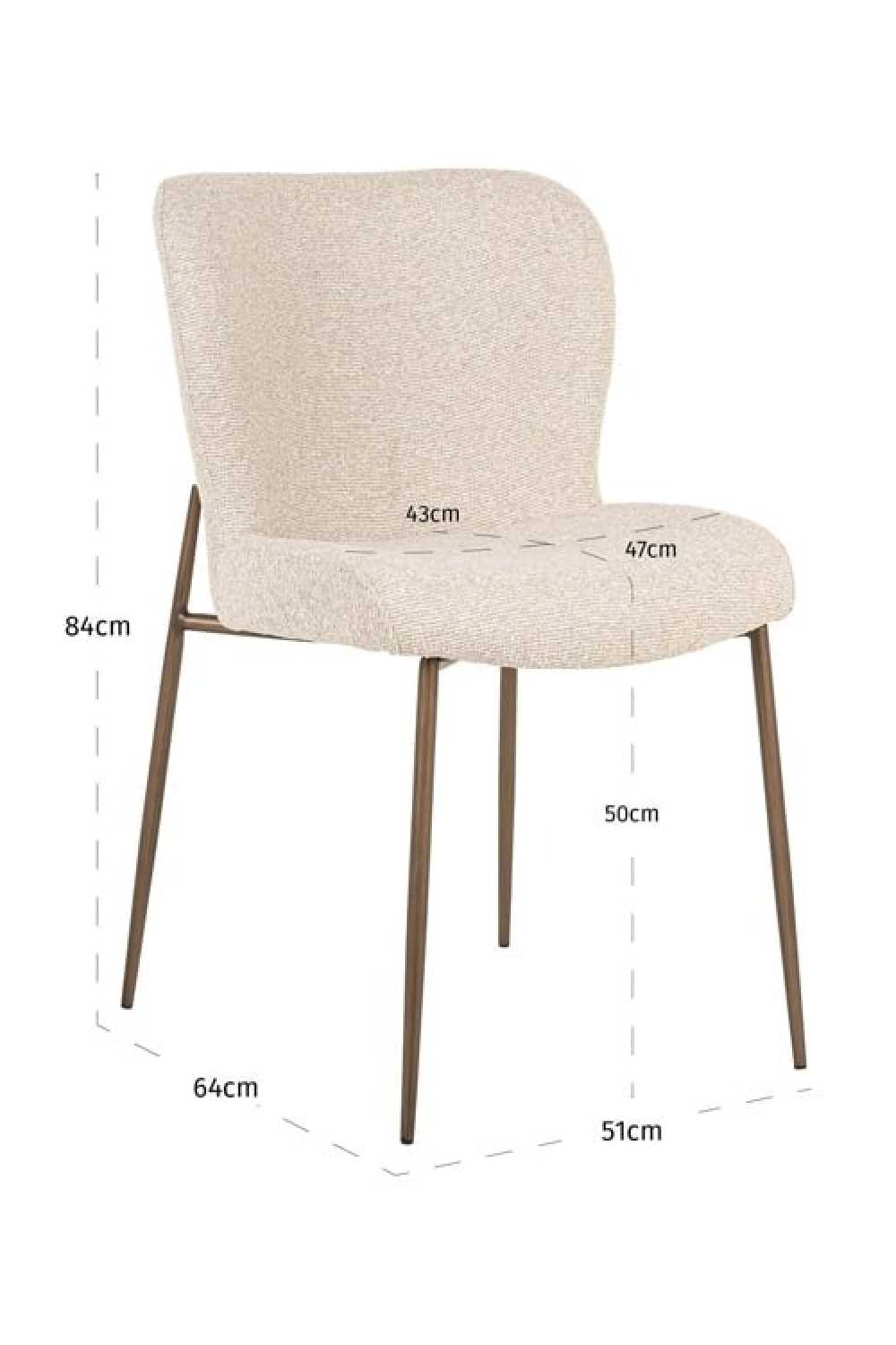 Upholstered Dining Chair Set (2) | Oroa.com
